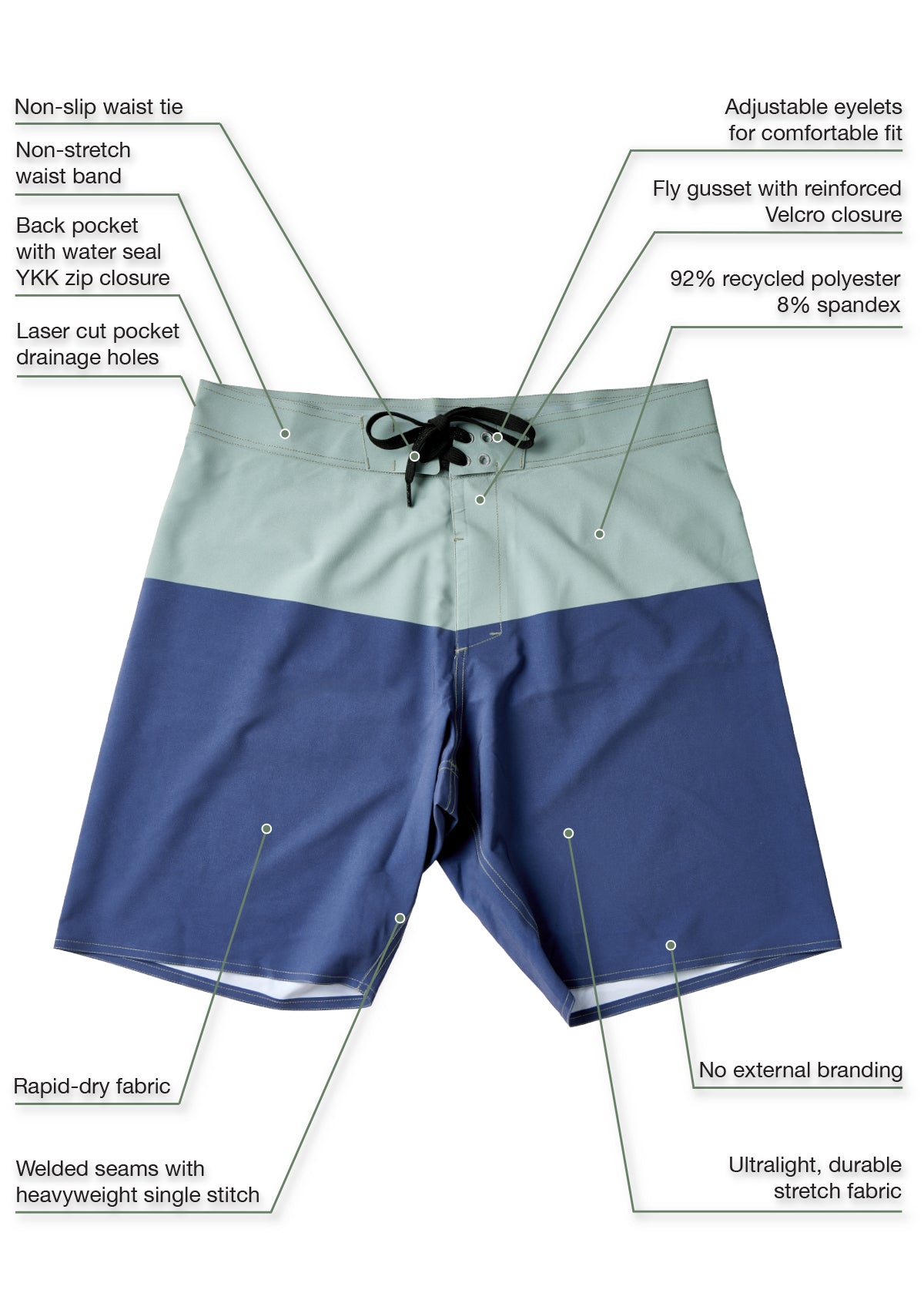 Ocean Ultralight Boardshort