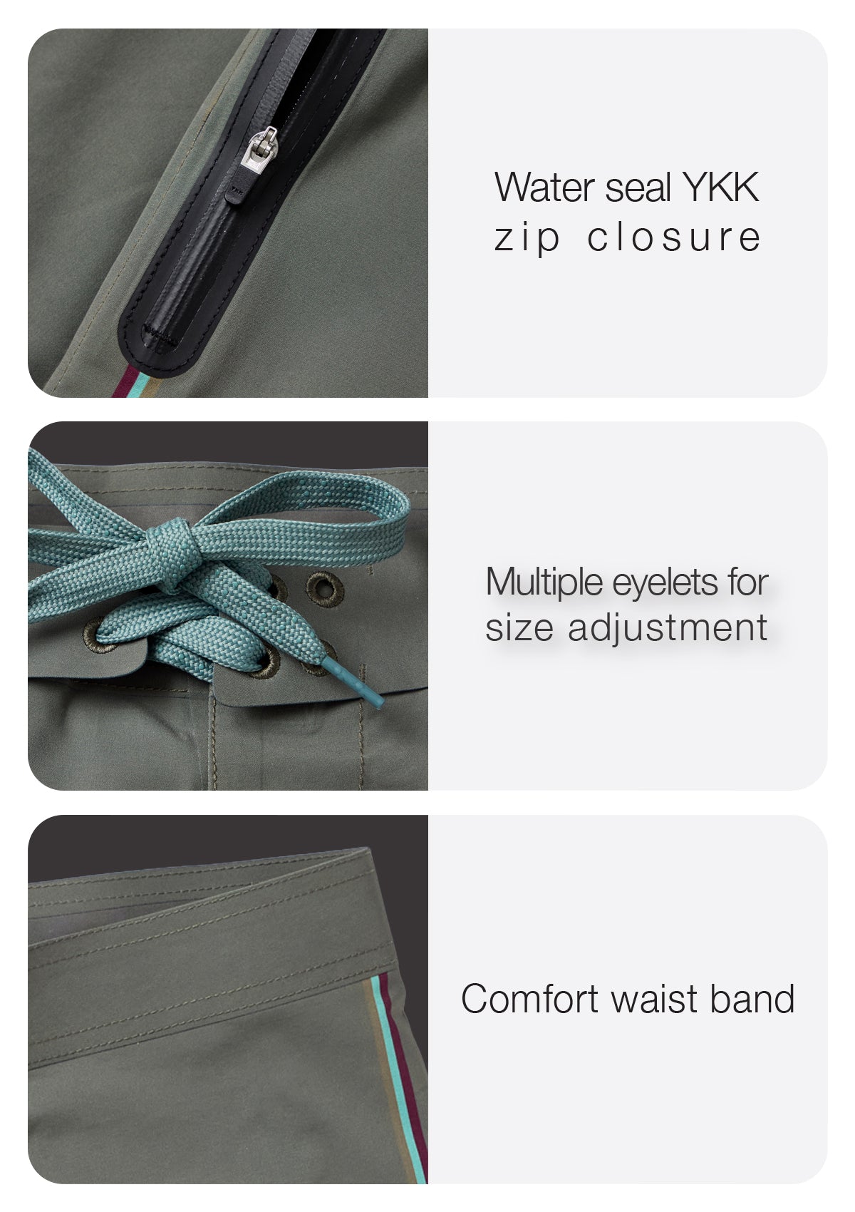 Dunegrass Ultralight Travel Boardshort