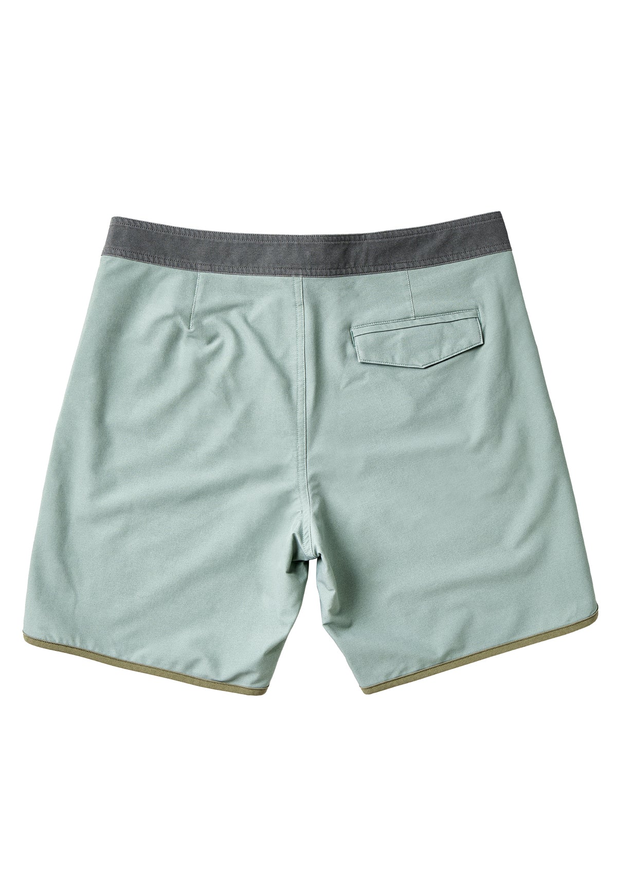 Sage Washed Scallop Boardshort