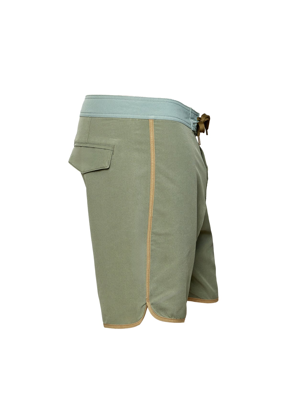 Eucalyptus Washed Scallop Boardshort