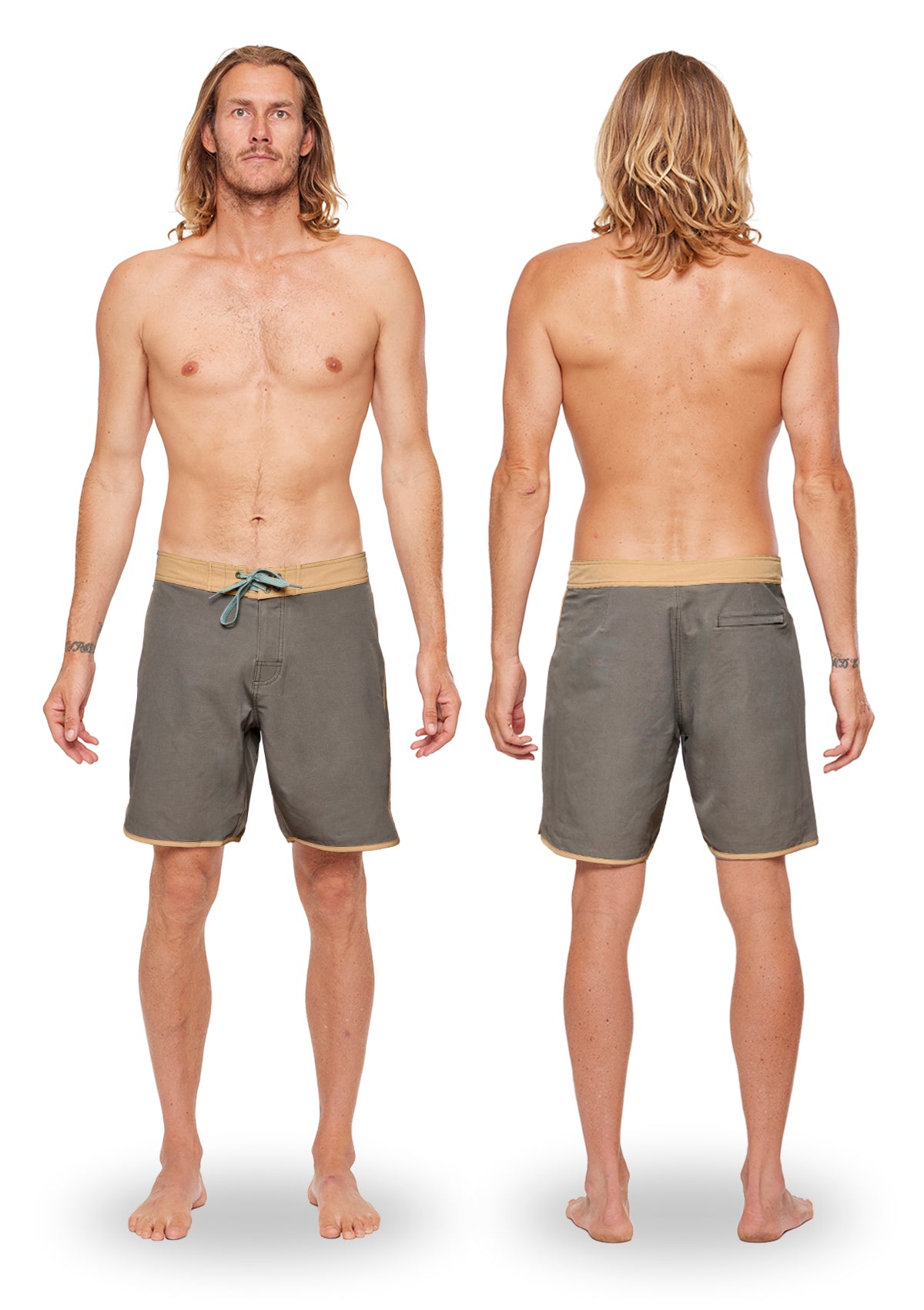 Dunegrass Washed Scallop Boardshort