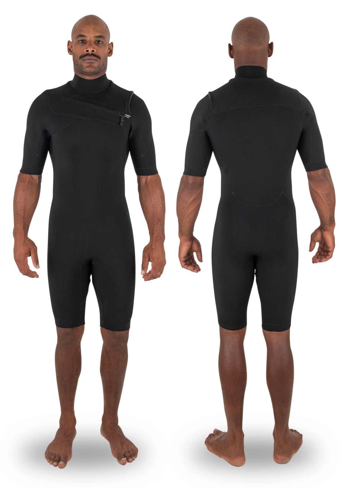 needessentials 2mm Chest Zip Spring Spring summer wetsuit surfing non branded 