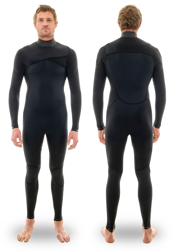 needesssntials 2mm Chest Zip wetsuit summer winter Laurie Towner