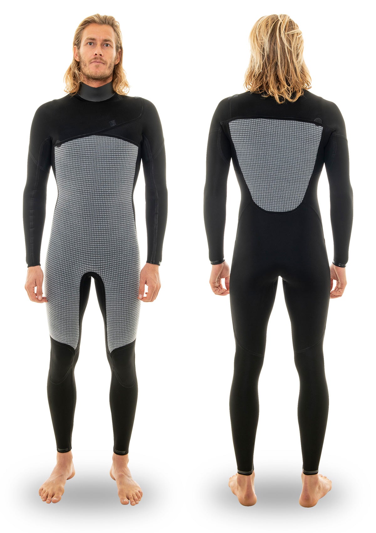 needessentials 4/3 chest zip thermal wetsuit torren martyn surfing winter non branded