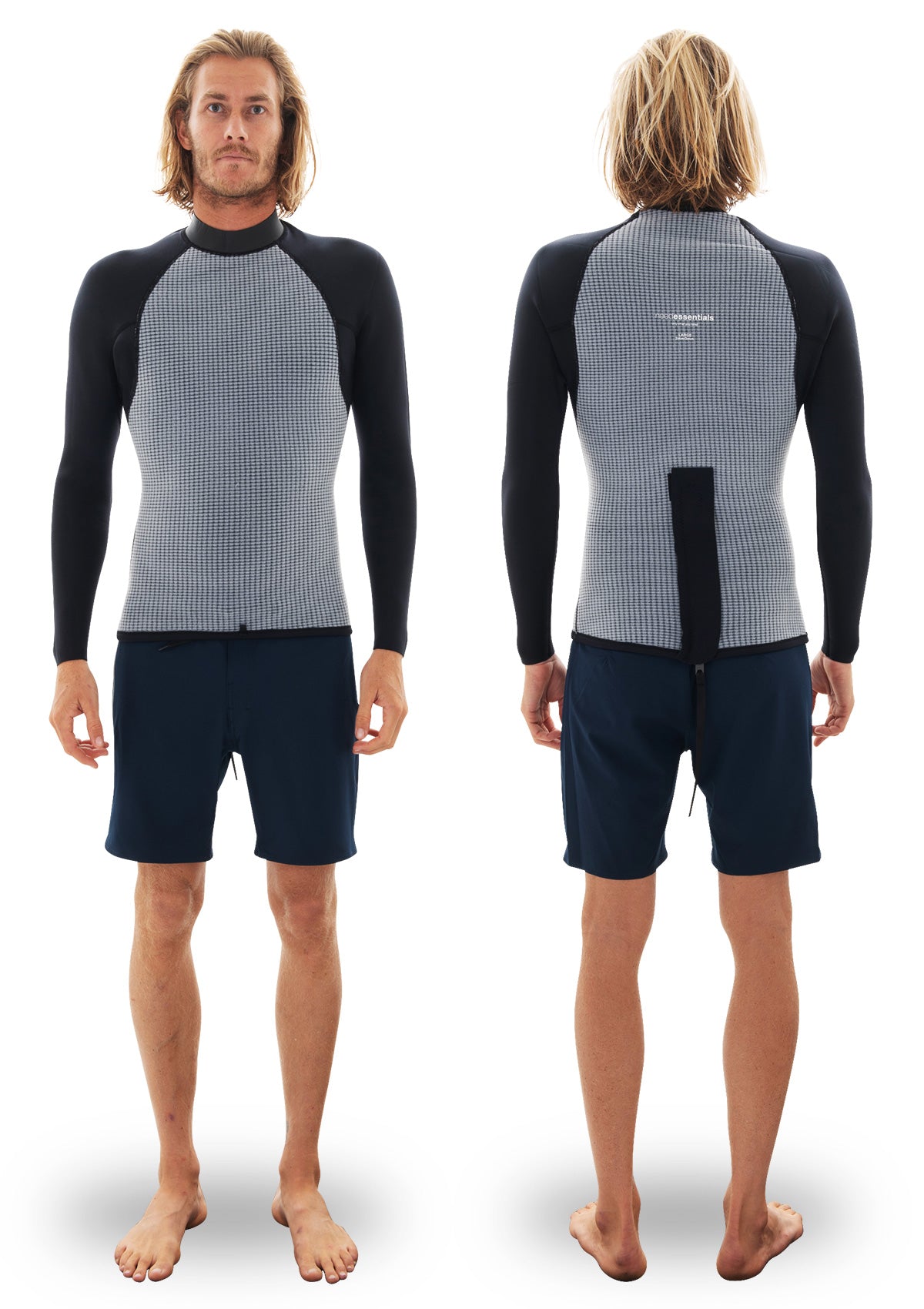 needessentials Back Zip Thermal Jacket summer wetsuit vest torren martyn