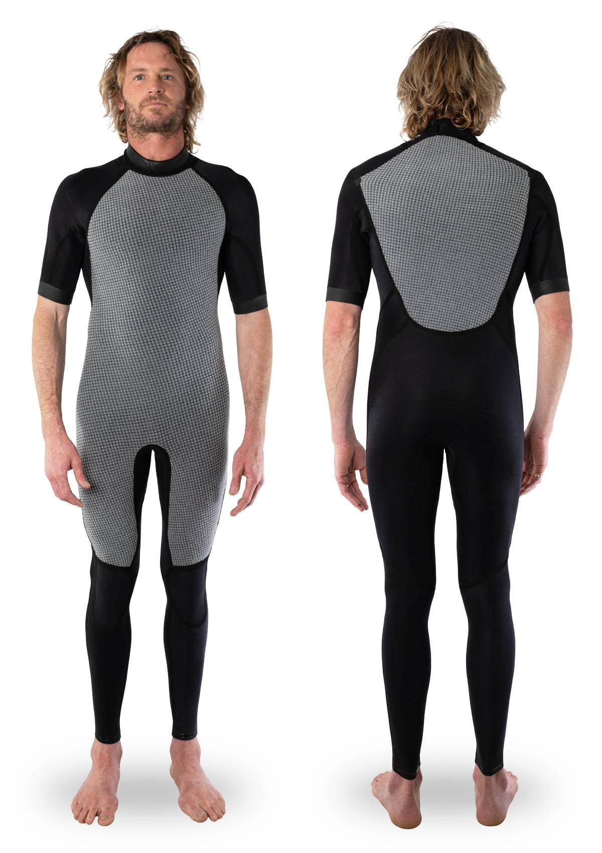 2mm Thermal Back Zip Short Arm Wetsuit