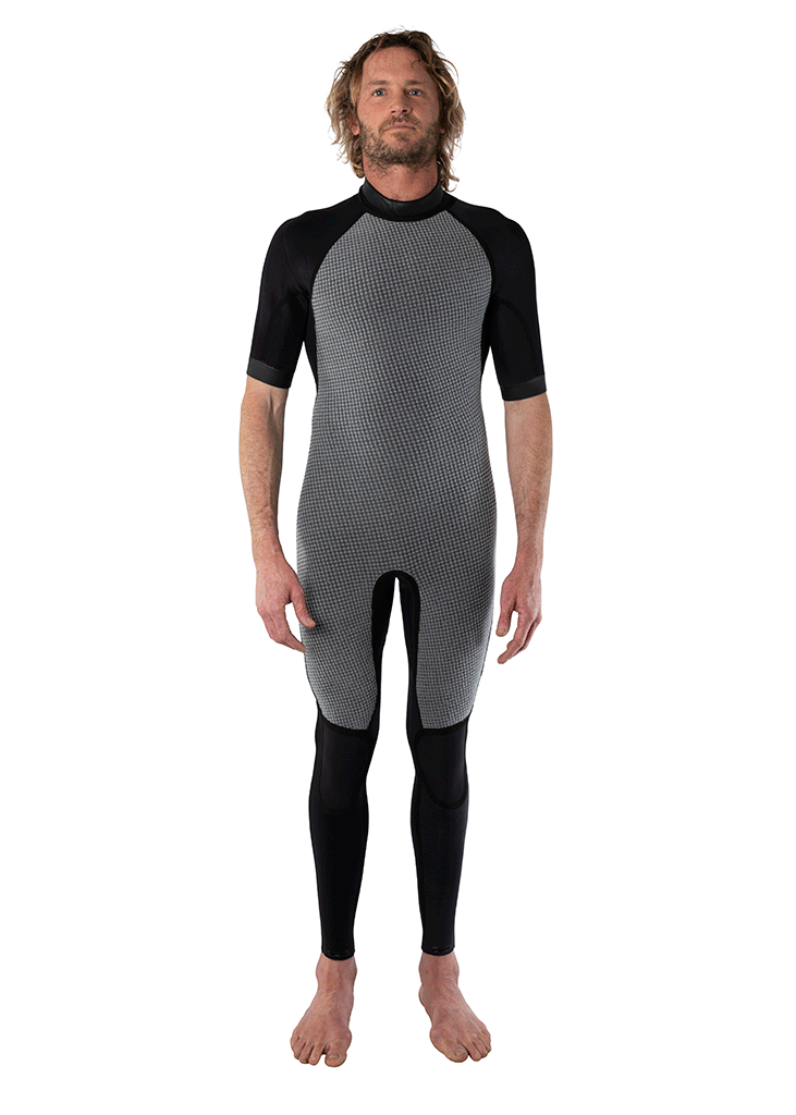 2mm Thermal Back Zip Short Arm Wetsuit