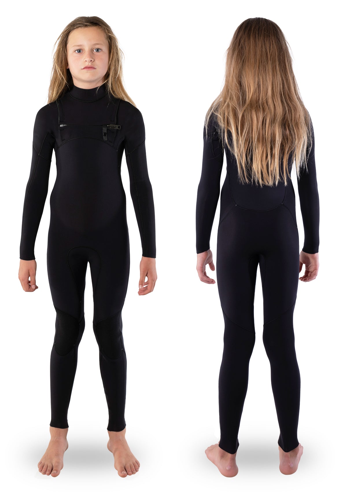 Kids 4/3 Thermal Chest Zip Wetsuit