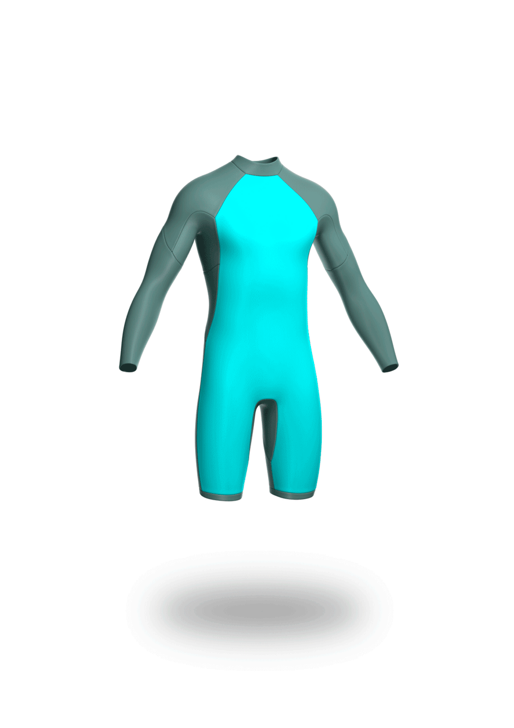 2mm Thermal Back Zip Long Arm Spring needessentials