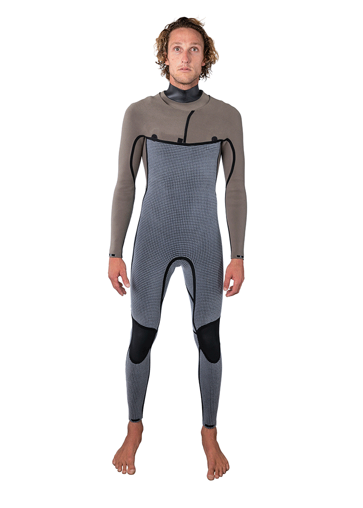 3/2 Yulex® Liquid Taped Easy Entry Chest Zip Wetsuit
