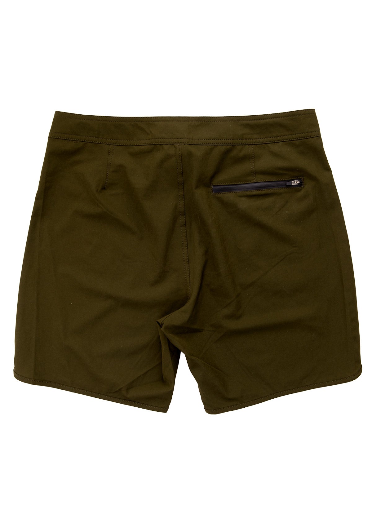 needessentials scallop mens surfing boardshorts non branded olive swimming