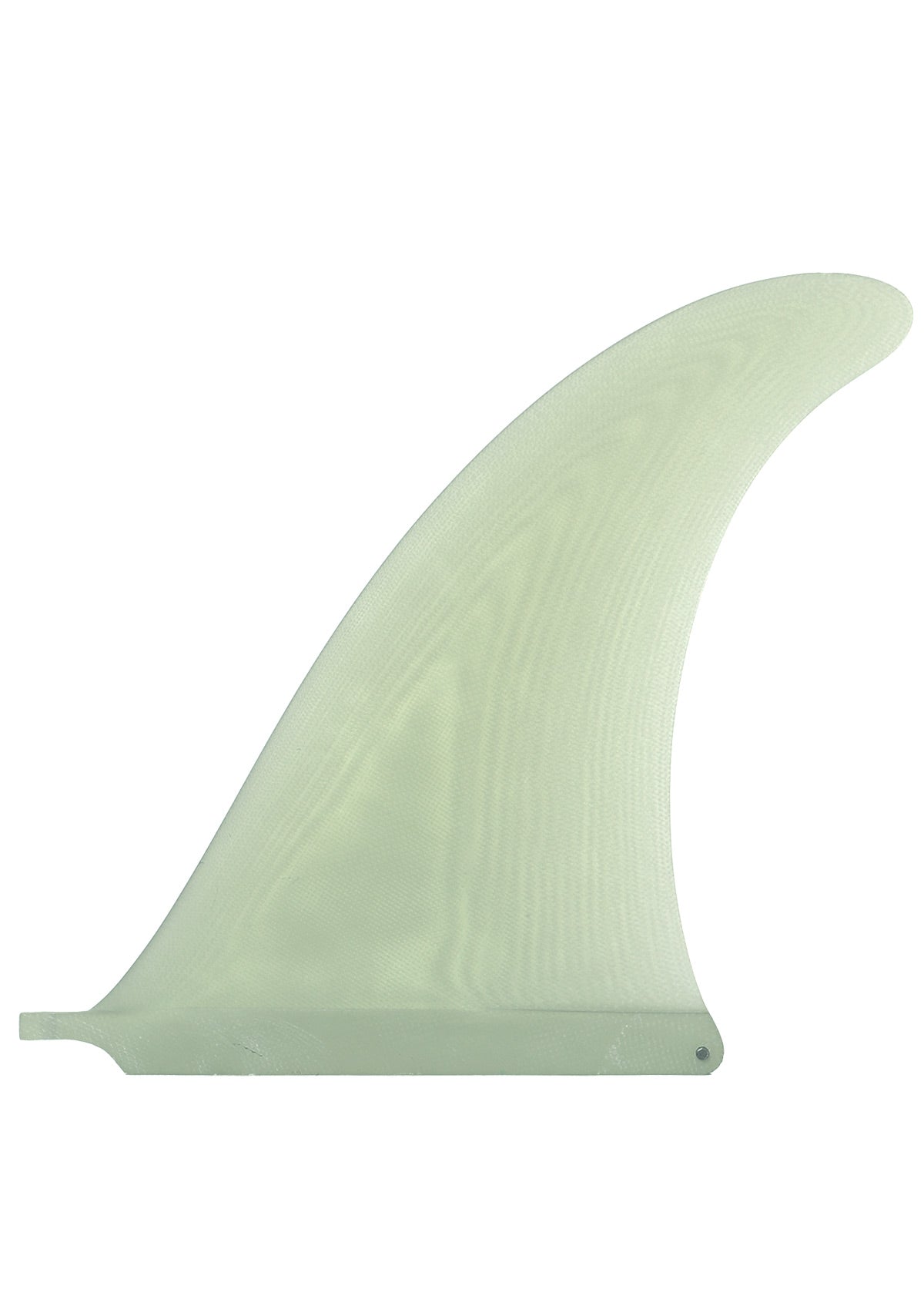 Hand Foiled 10” Log Single Fin - Clear