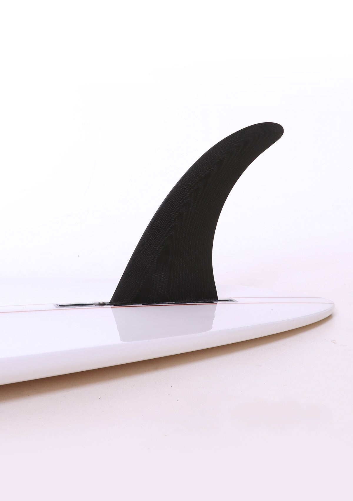 Hand Foiled 9” Traditional Upright Single Fin - Black