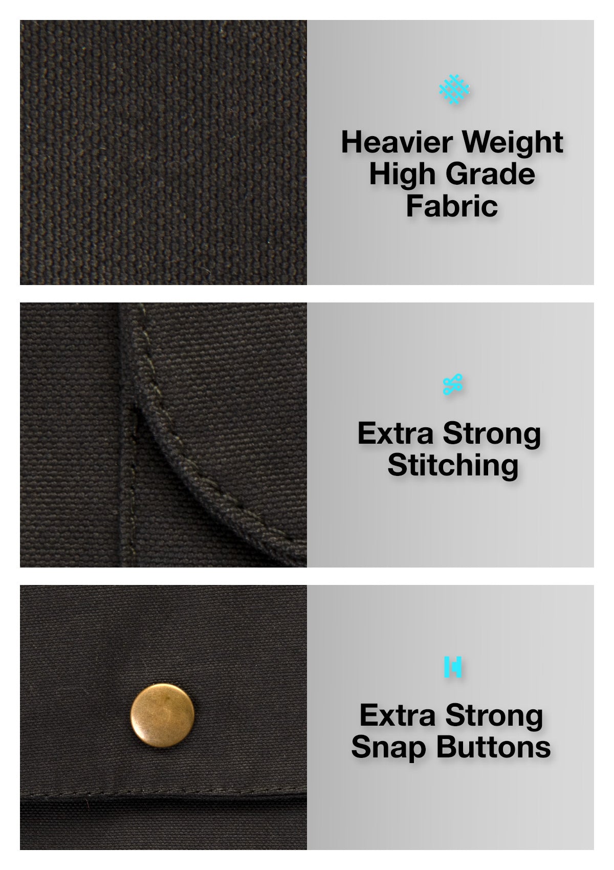 Organic Cotton / Wool Insulated Jacket - Twilight Black
