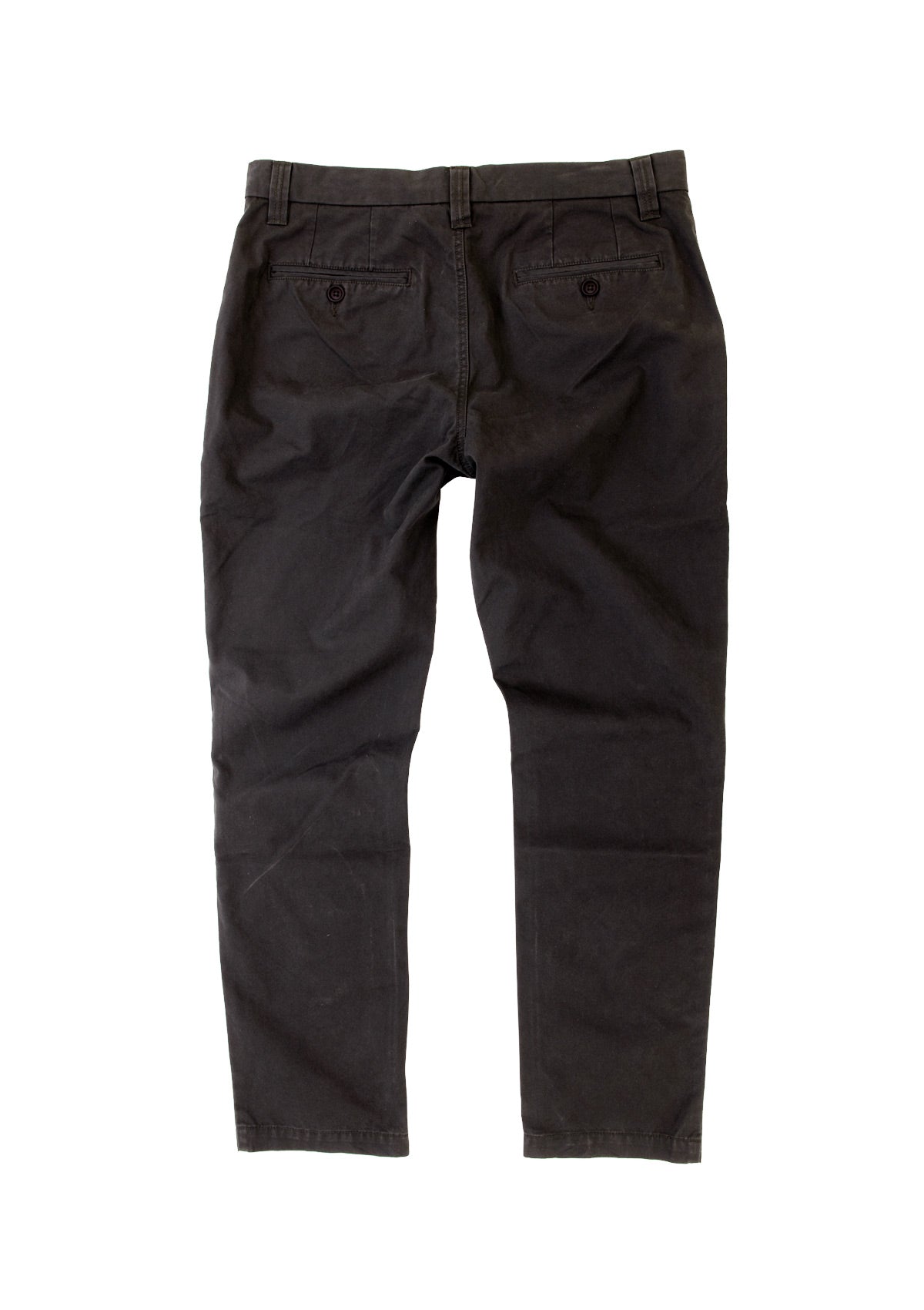 Organic Cotton Straight Leg Pants - Twilight Black | needessentials