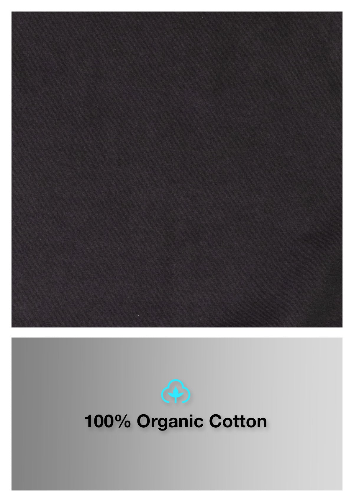 Organic Cotton T-shirt - Twilight Black